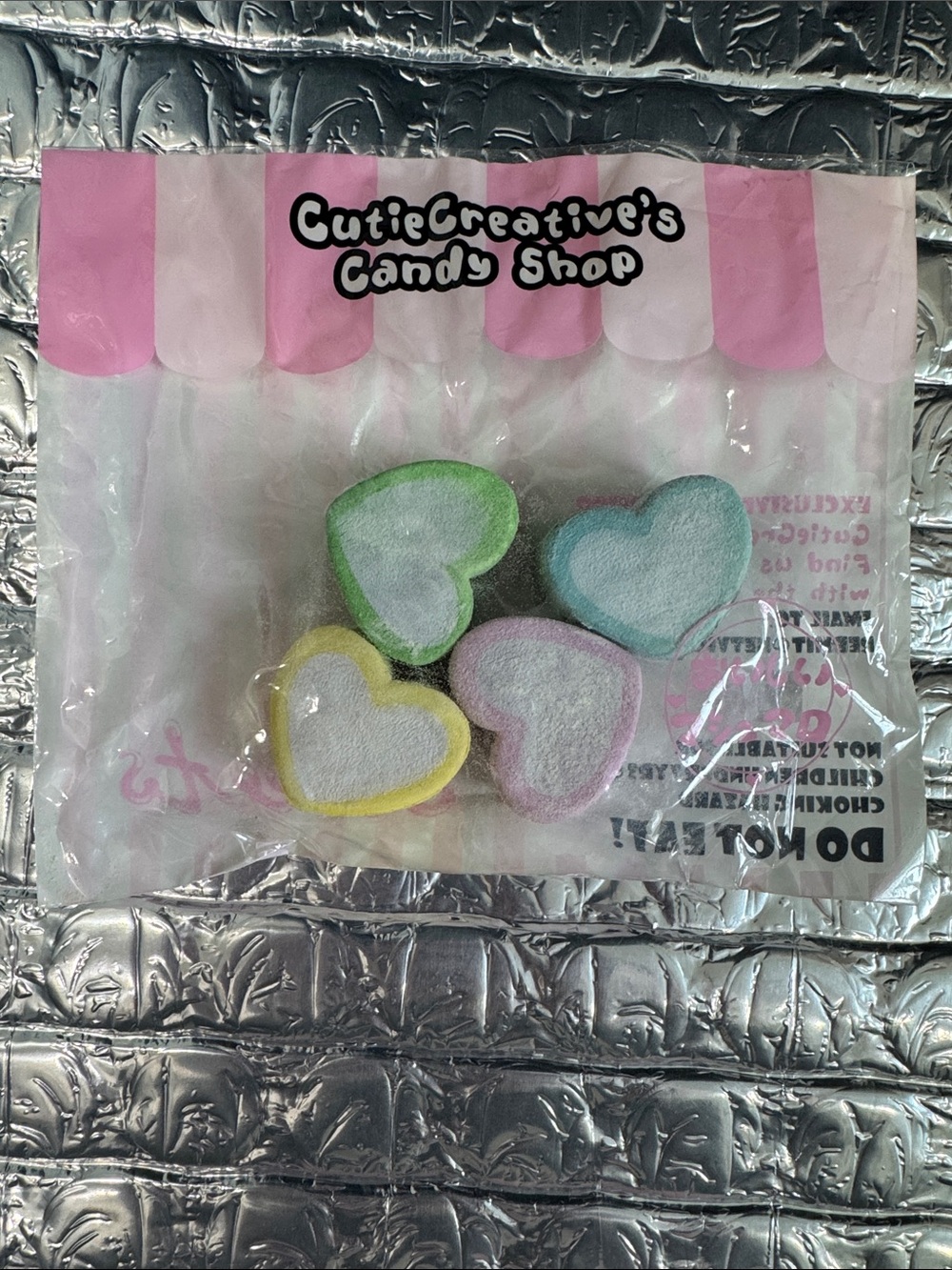 Cutie Creative Marshmallow Squishy Two Pack Hearts Regular 2017 - Picture 2 of 7